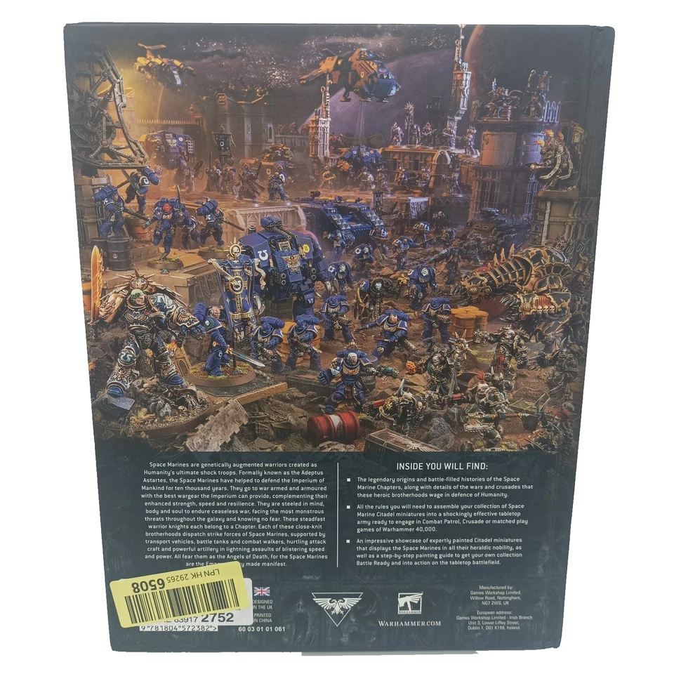 Games Workshop Warhammer 40k Codex Space Marines 10. Edition 2023 Sprach English - Bild 2 von 2