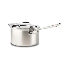 All-clad D5 Brushed 5-ply 4 qt Sauce Pan with lid