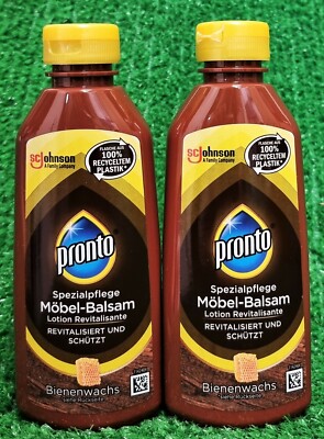 31,25€/l) 2x PRONTO MÖBELPFLEGE BALSAM Intensive Holzpflege Möbelpolitur Vers.0€
