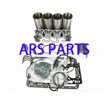 K4D Engine Overhaul Rebuild Kit W/Head Gasket & Pistion Bearing For MitsubisKhi