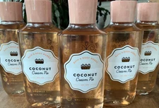 5 (FIVE) COCONUT CREAM PIE Aloe & Vitamin E 10oz SHOWER GEL Bath and Body Works