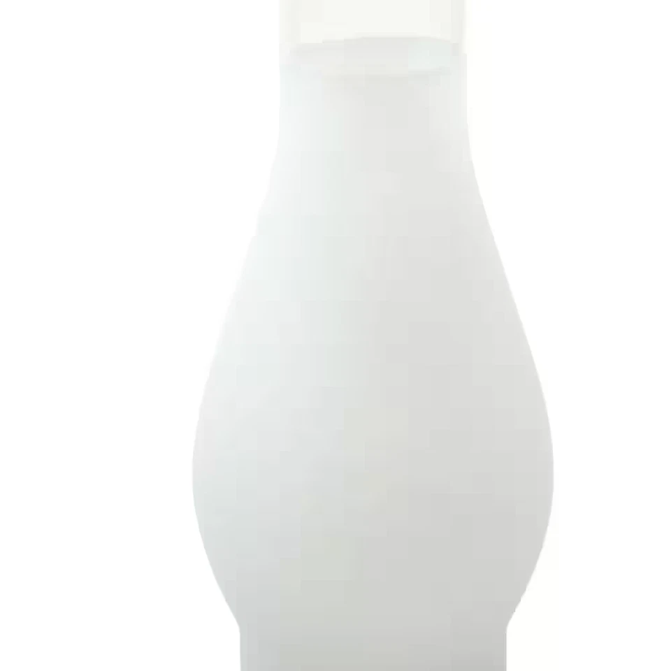 10" Frosted Glass Chimney Hurricane Oil Lamp Shade Replacement Globe 3" Fitter - Image 2 of 4