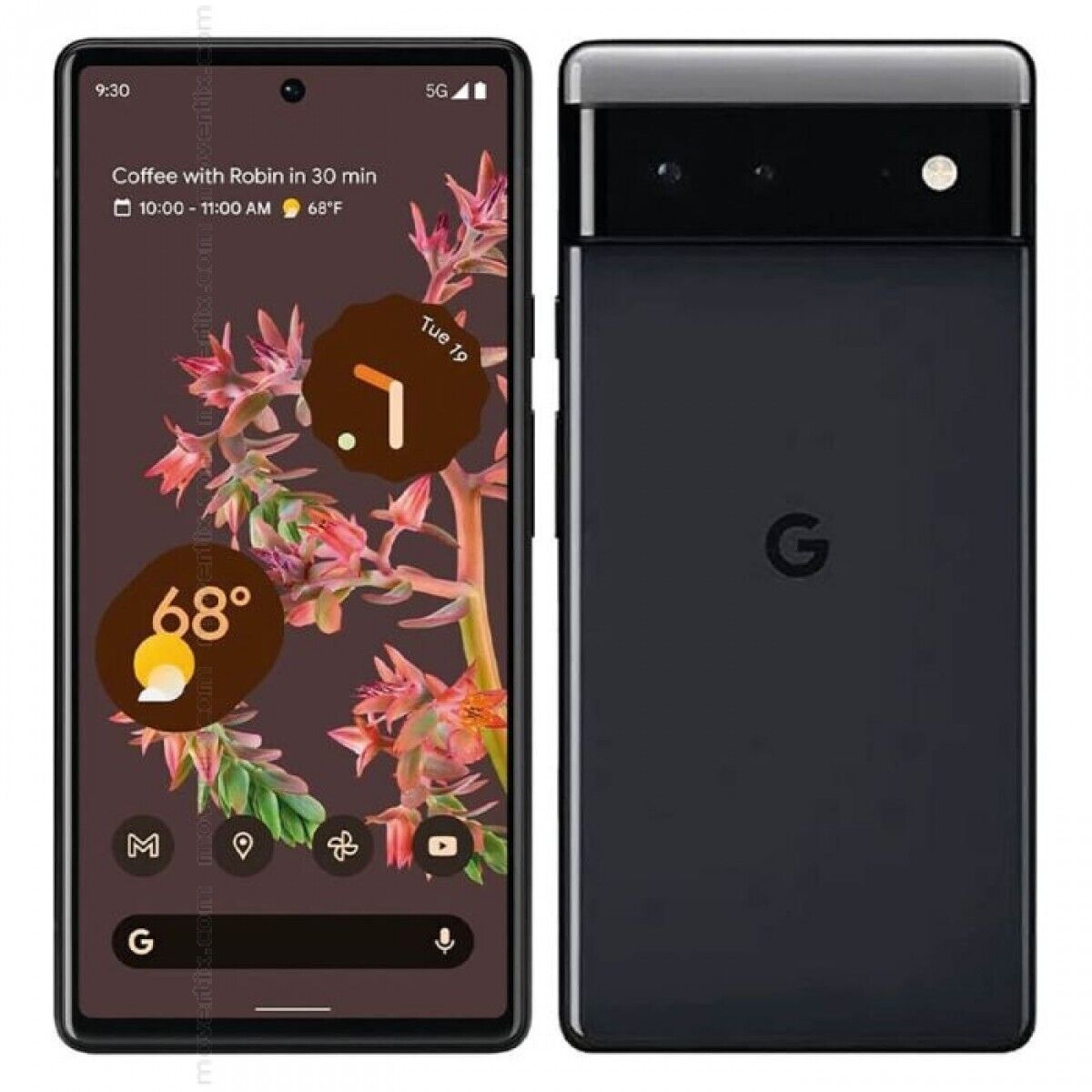 Google Pixel 6 - 256 GB - Stormy Black (Unlocked) for sale online