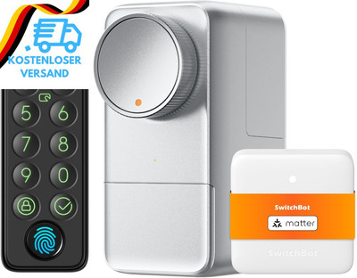 Switchbot WLAN Smart Lock Pro Mit Touchscreen-Tastatur, Türriegelschlösser, Smar