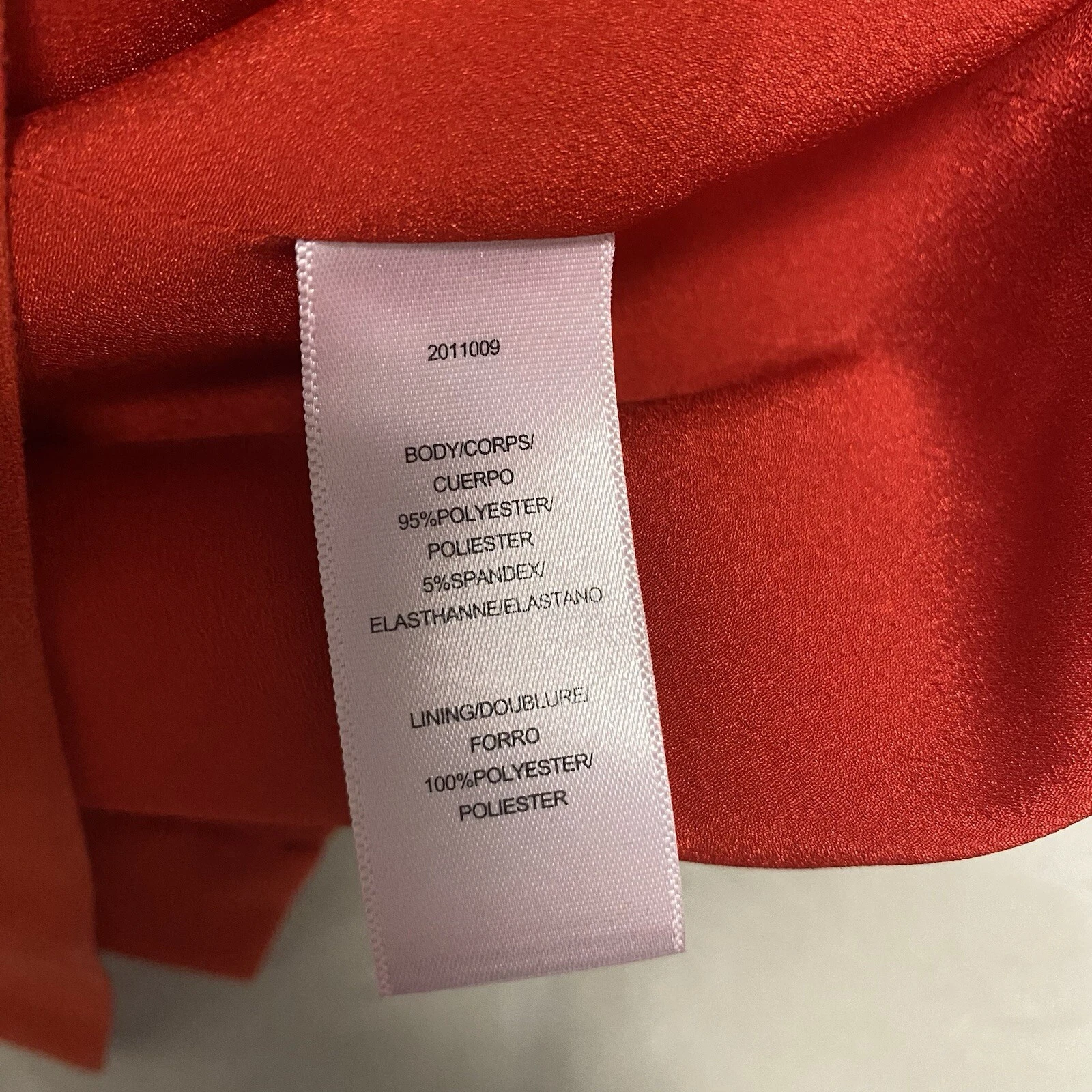 VALENTINO Abito donna Halston taglia 12 scollo asimmetrico manica svasata silenzioso lusso