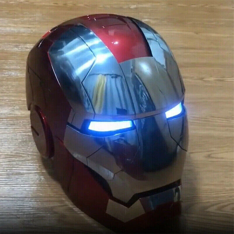 AUTOKING Iron Man MK5 Voice-control Helmet 1:1 Wearable Mask Cosplay Prop Gift - Bild 3 von 4