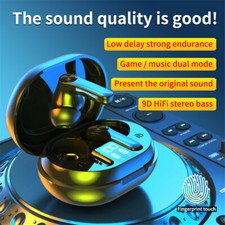 Bluetooth Earphones Noise Cancelling Earbuds Sport Workout Headsets Sweat-Proof