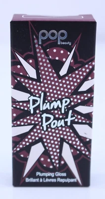 NUEVO Pop Beauty Plump Pout Plumping Brillo Miel Rosa Alto Brillo Largo Uso Nuevo en Caja - Imagen 1 de 4
