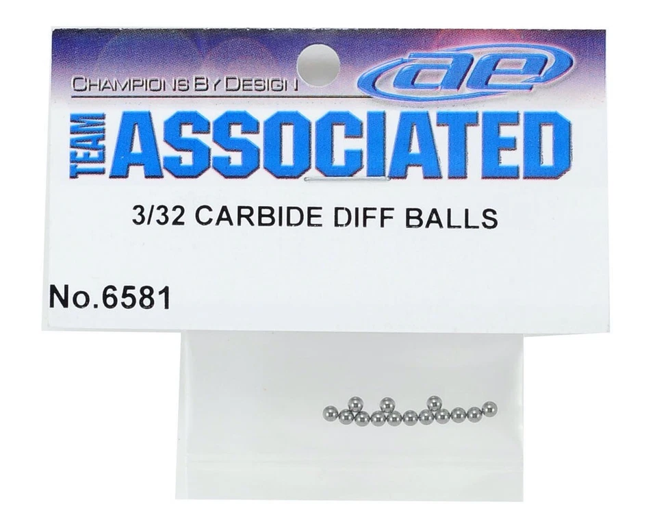 Team Associated Carbide Differential Kugeln 3/32 ASC6581 B6.4, B6.4D, B6.3, ... - Bild 2 von 2