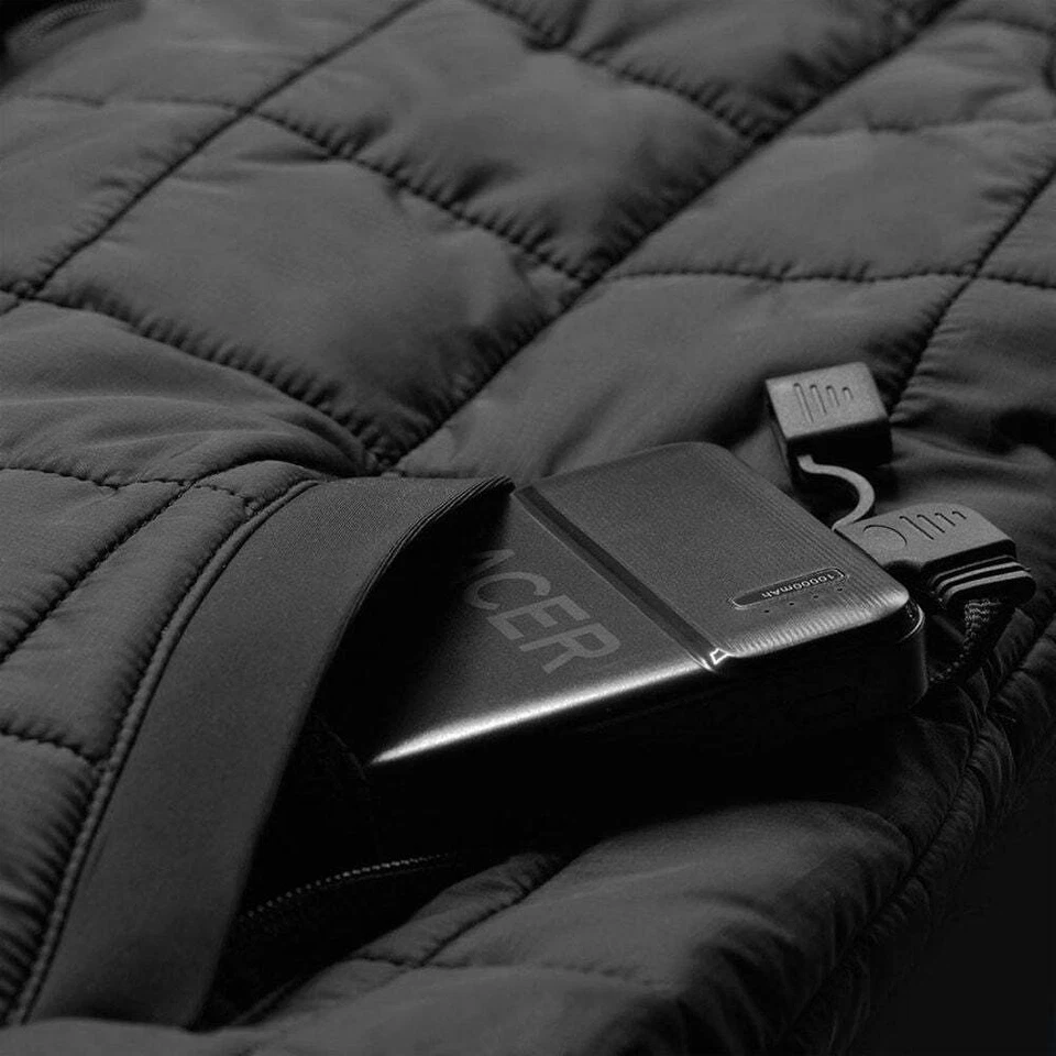 Racer District Motorcycle Motorbike Sleeveless Heated Gilet Black - Image 2 of 4