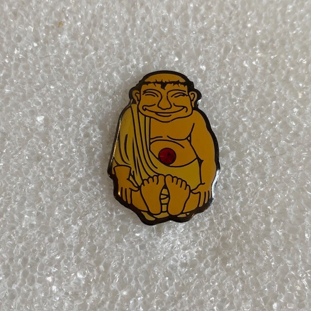 Royal Order of Jesters ROJ Billiken Rhinestone Enamel Pin Vintage 1999 MAAJC Pin