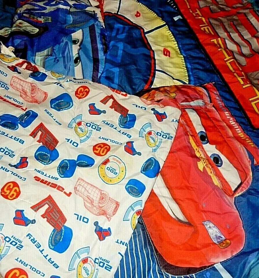 2J!WOW! Manta edredón cama para niños pequeños Disney Pixar CARS {tela de microfibra} Foto 4 de 4