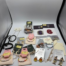 Lot of Costume Jewelry Women Girls Earrings Necklaces Bracelets