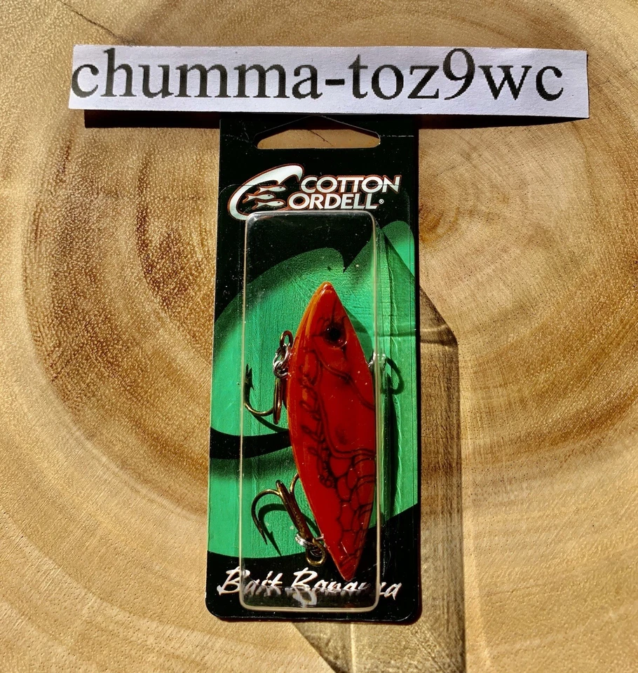 Cebo Bonanza Lipless Crankbait, Cordell de Algodón, Pesca de Lubina, ¡Envío Gratis! Nuevo con etiquetas Foto 2 de 4