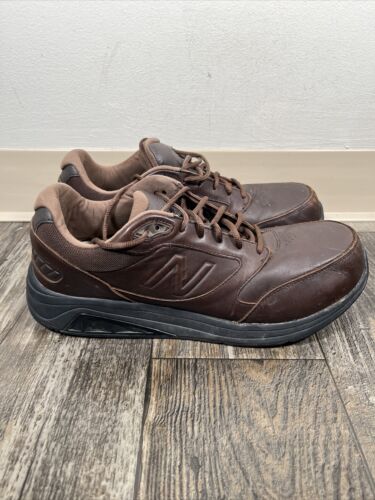 New Balance 928V3 Mens 12.5 2E Walking Shoes Leather Comfort Rollbar MW928BR2