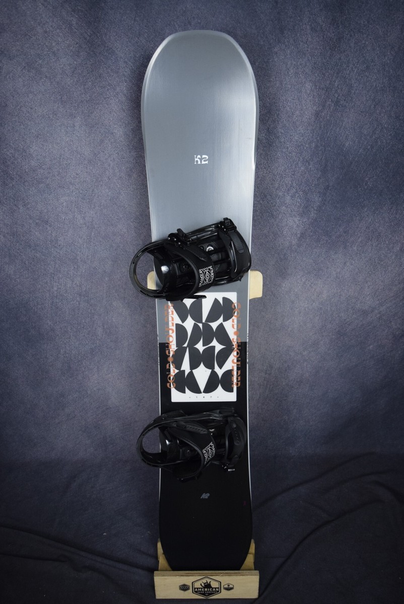 NEW K2 COLD SHOULDER SNOWBOARD SIZE 147 CM WITH MEDIUM MARKER