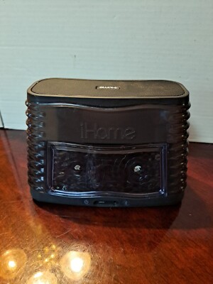 iHome iBT751 Color Changing Bluetooth Stereo Speaker Black 47532914078| 