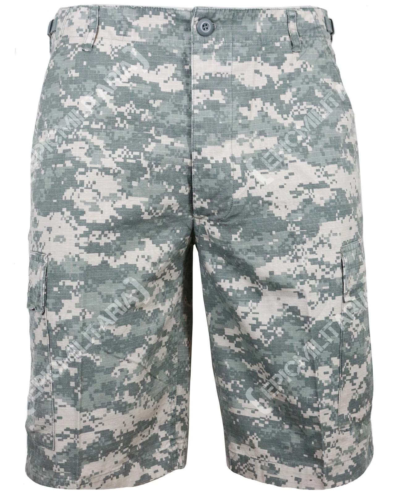BDU Cargo Shorts in AT Digital Camouflage - All Sizes - Cotton RIPSTOP Combat