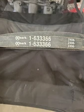 GENUINE OEM EXMARK PART # 1-633366-SL; SLEEVED BLADE DRIVE BELT