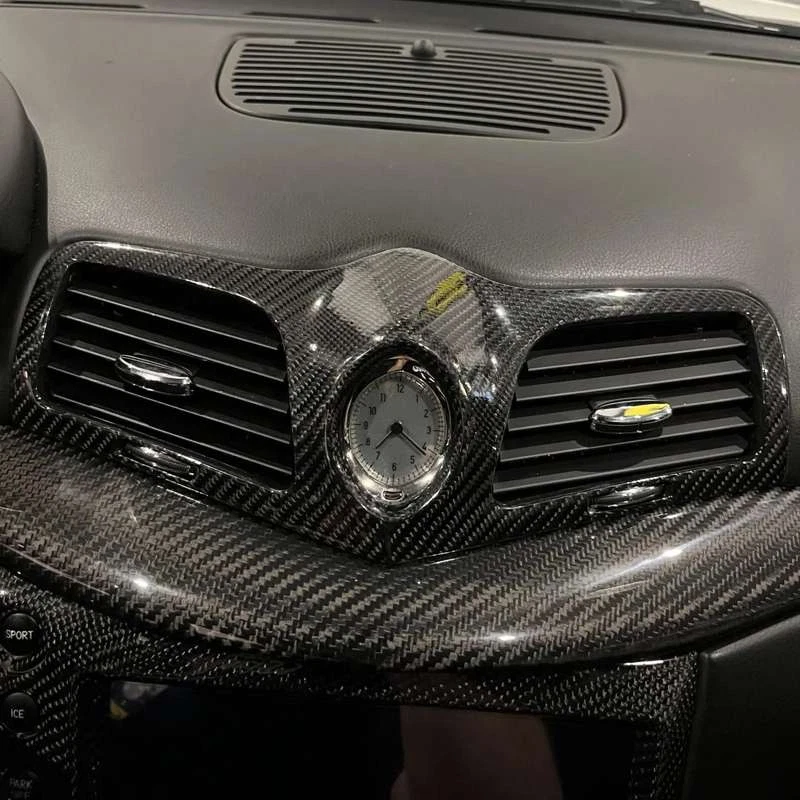 Real Carbon Dash Console Inner Cover Kit For Maserati GranTurismo GC GTS 2008-19 - Image 4 of 4