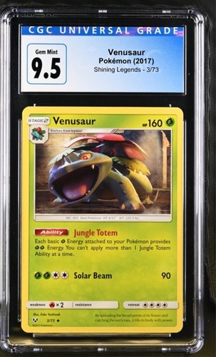 Venusaur graded CGC 9.5 for sale on eBay