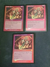 Pardic Miner ODY Japanese English Foil Set Used Slight Damage