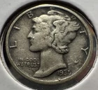 1935-D 10C Mercury Dime Nice Coin 90% Silver