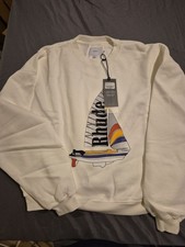 Rhude Catamaran Champion Crewneck Size Medium BNWT
