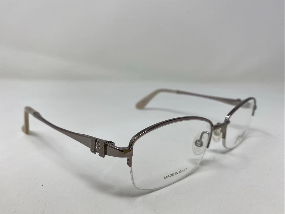 Marco de gafas SAFILO EMOZIONI Italia EM4375 6F3 51-18-130 lila media borde WB05 Foto 3 de 4