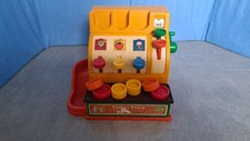 Fisher Price  926 Registrierkasse KASSE +  6 M&uuml;nzen f&uuml;r Kaufladen