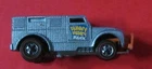 Funny Money  Armored Truck 1970 Hot Wheels Redline Heavyweights Repro Bumper