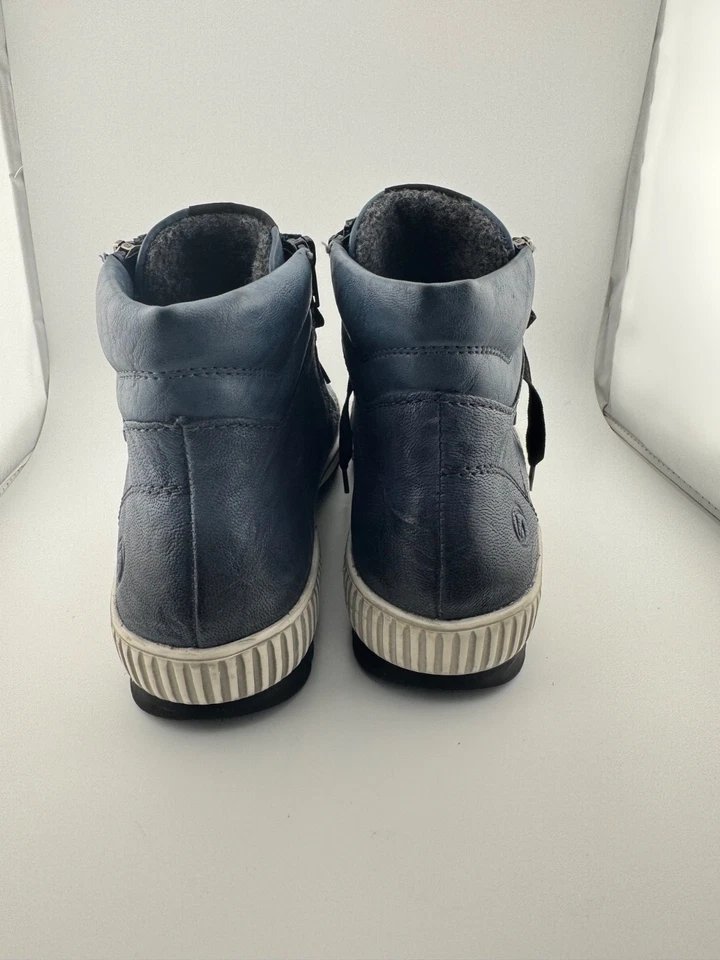 Botines para mujer Remonte Maditta D0772, EU 40/US 9 — cuero azul nuevos sin caja Foto 3 de 4