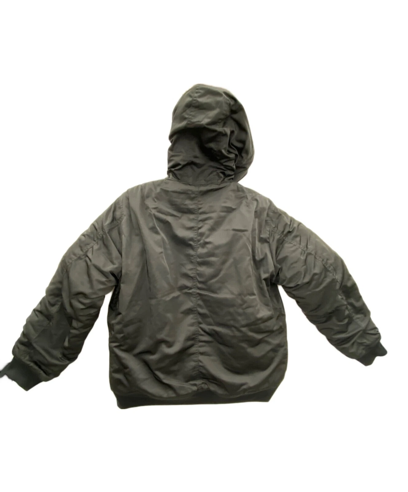 Avirex Puffer Jacket Men's Size XL Black New image 2