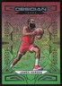 2022-23 PANINI OBSIDIAN ELECTRIC ETCH RED YELLOW GREEN FLOOD JAMES HARDEN 43/75