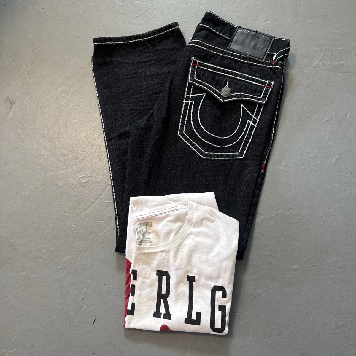 True Religion White Denim Jeans for Men for sale | eBay
