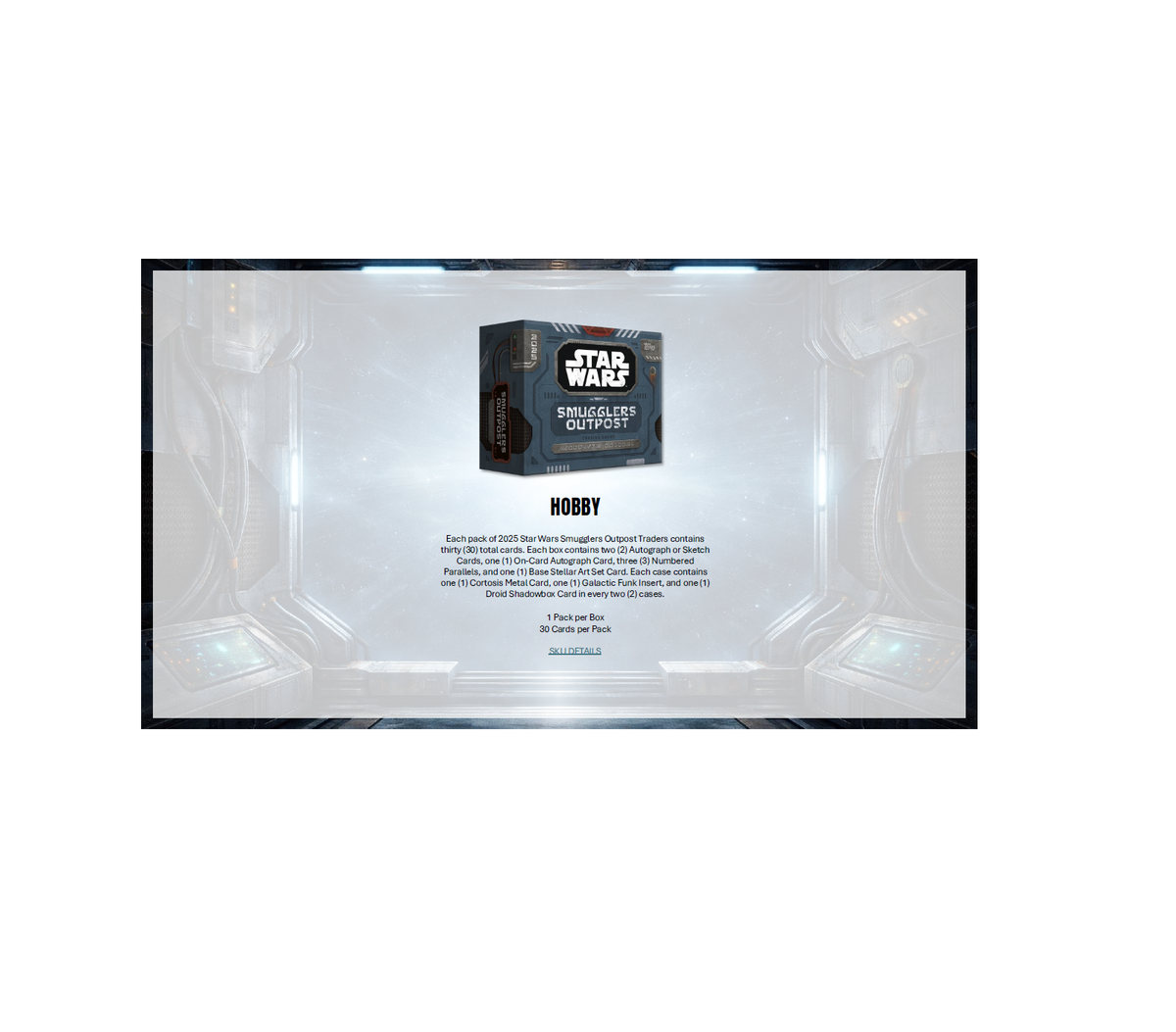 2025 Topps Star Wars Smugglers Outpost Hobby Box | eBay