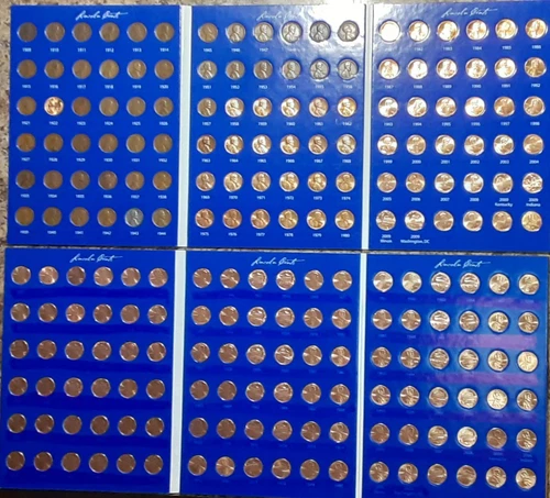 lincoln penny Cent  collection 1909 -2025 year set wheat  additional  ship free!