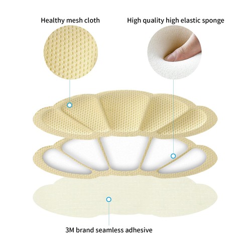 Heel Grips Cushions Inserts,Heel Pads for Loose Shoe Too Big Men Women, Impro... - Picture 5 of 7