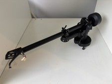 Linn Akito Turntable Record Player Tonearm w/Mounting Collar, DIN Phono Cable