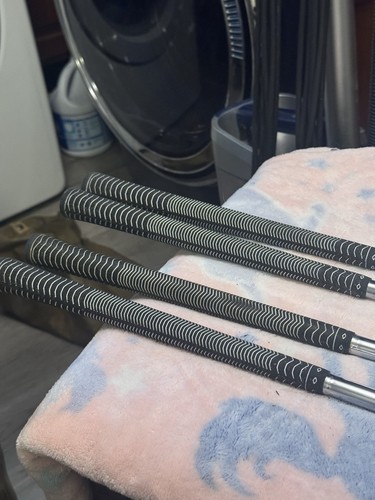 VINTAGE SET 1/3/4/5 WOODEN HEAD PGA STEEL SHAFTED True Temper Steel/RH - Picture 6 of 17