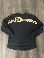 WALT DISNEY WORLD 2019 Halloween Black Glitter Candy Corn Spirit Jersey Adult M