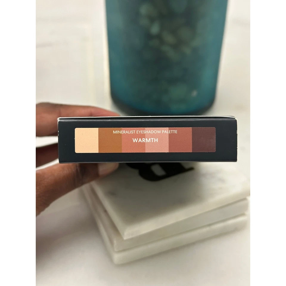 BareMinerals NIB Mineralist Eyeshadow Palette Warmth Vegan Natural Full Size - Image 4 of 4