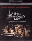 ALL THE PRESIDENT'S MEN 4K ULTRA HD SET with Robert Redford & Dustin Hoffman