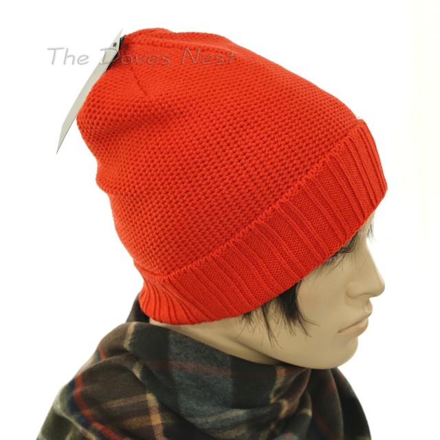 Nike Unisex Orange Sportswear Honeycomb Knit Ribbed Cuff Beanie Hat One Size for sale online | eBay