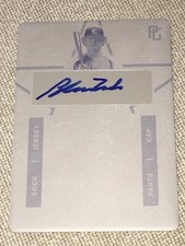 BLAZE JORDAN 2019 LEAF PERFECT GAME Printing Plate AUTO #1/1 RED SOX CARDINALS