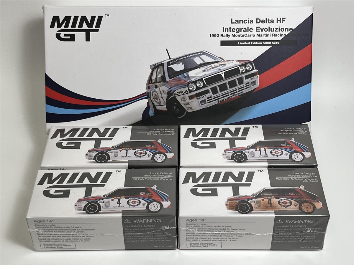 Lancia Delta HF Integrale Evo 1992 Martini 4 Zestaw