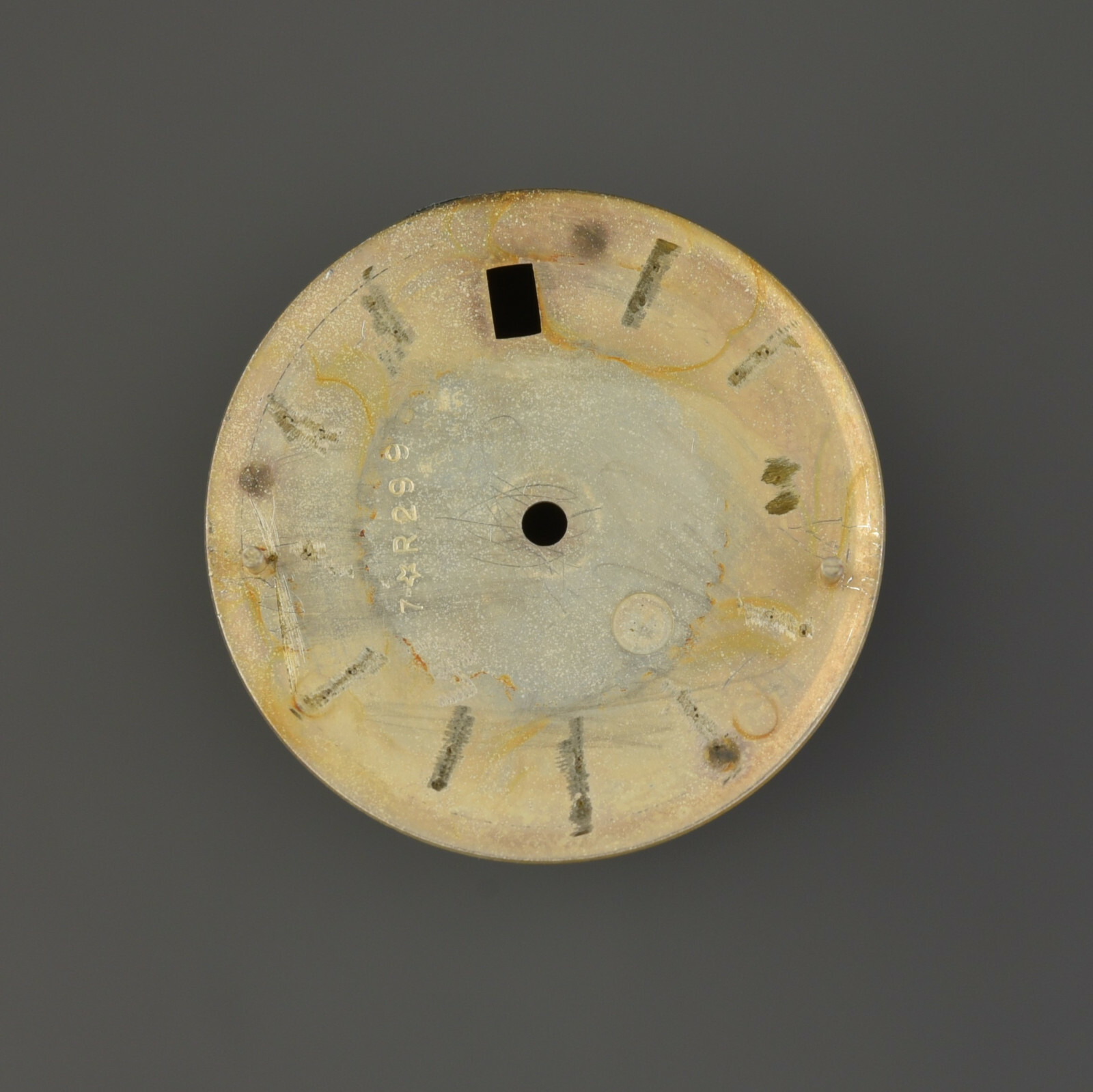 ROLEX Zifferblatt DATEJUST Silver 1601 1600 1603 Pie Pan DIAL NO LUME