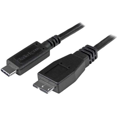 StarTech.com 0.5m USB C to Micro USB Cable - M-M - USB 3.1 (10Gbps) - USB 3.1 Ty