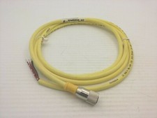 TURCK KB 4T-2/S90 MICROFAST MOLDED CORDSET FEMALE STRAIGHT PLUG U2473-33 NNB