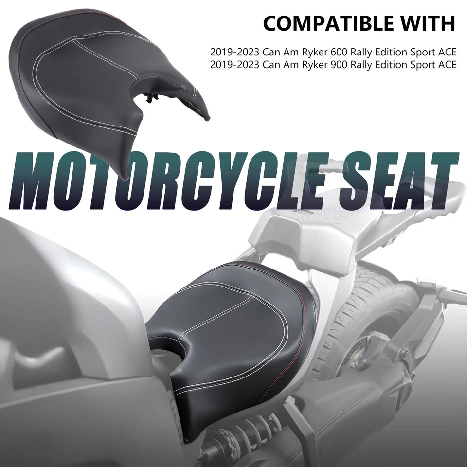 Rider Seat+Passenger Footpeg For Can Am Ryker 600 900 2019 -2021 2022 2023 2024 - Imagem 2 de 4